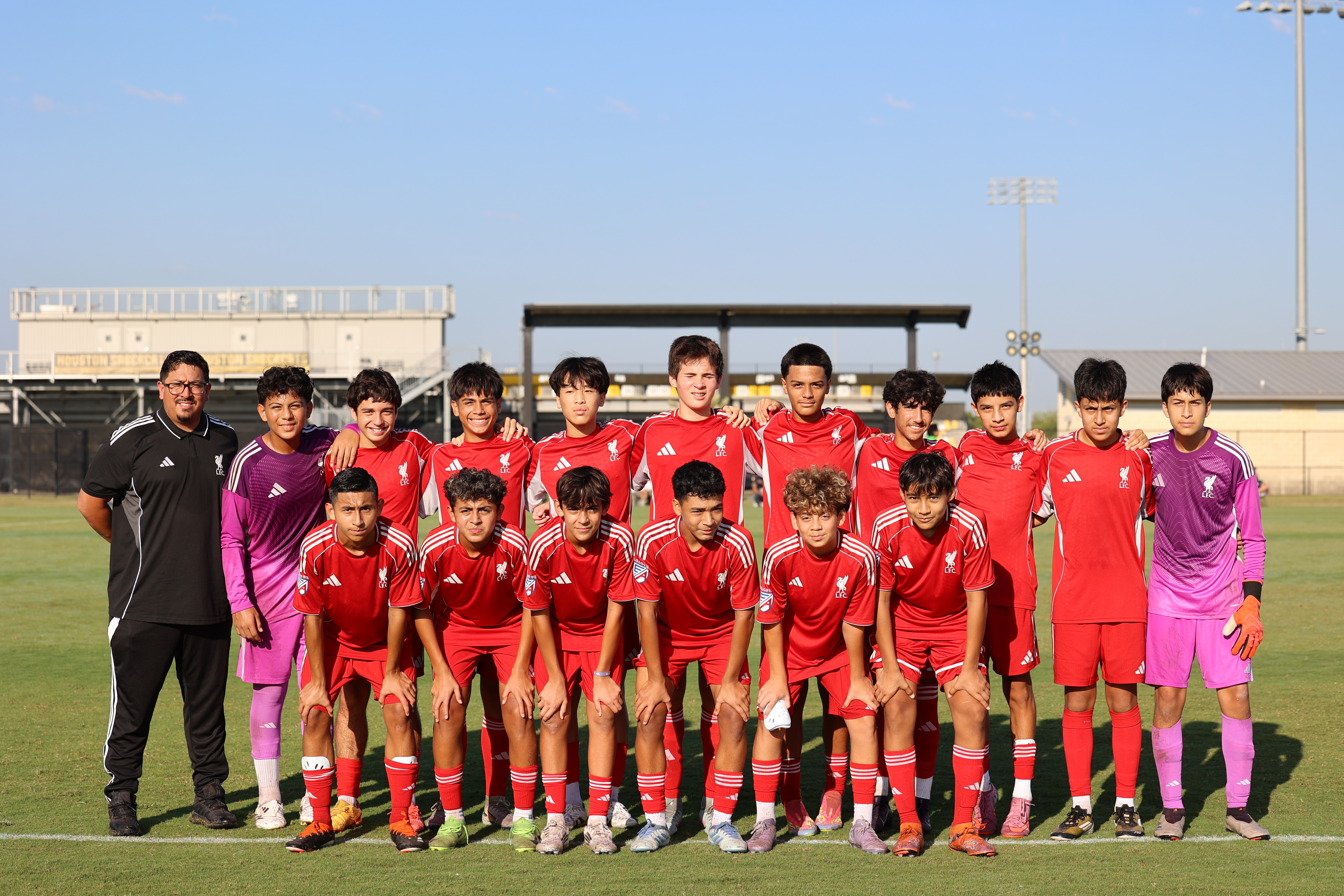 Liverpool FC Academy training session